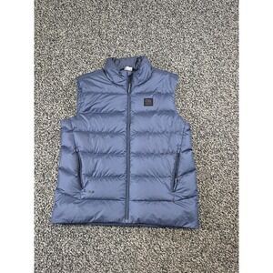 Outdoor Research Coldfront Down Vest Mens Large Navy Blue Puffer Jacket